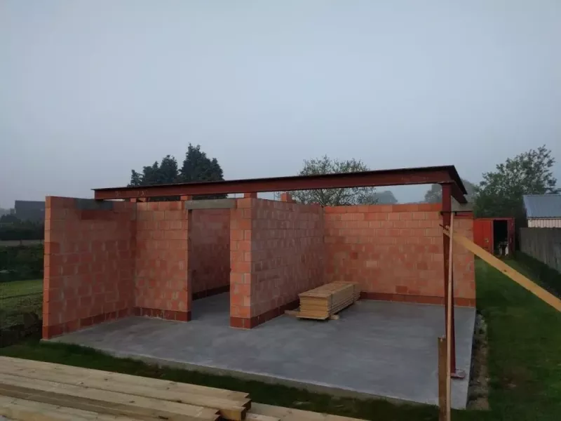 Voorbeeld van ruwbouwwerken Voorbeeld van ruwbouwwerken