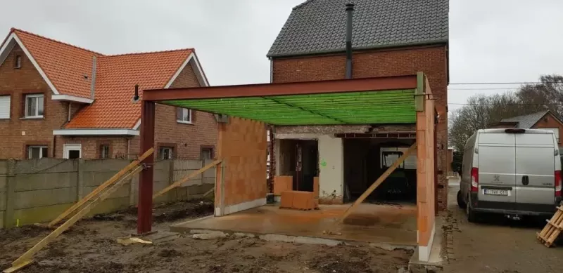 Voorbeeld van ruwbouwwerken Voorbeeld van ruwbouwwerken