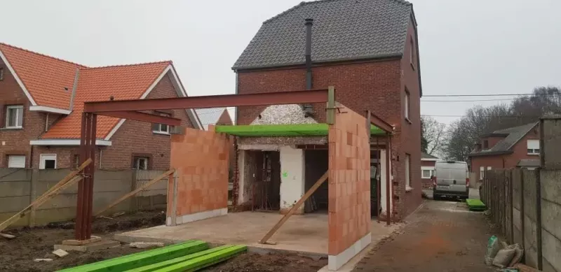 Voorbeeld van ruwbouwwerken Voorbeeld van ruwbouwwerken